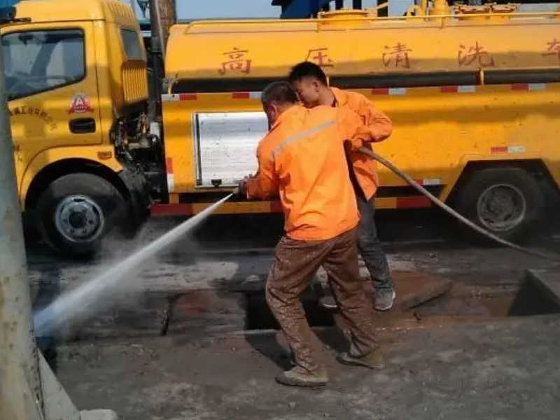 天津滨海新区中新生态城专车抽粪高压清洗
